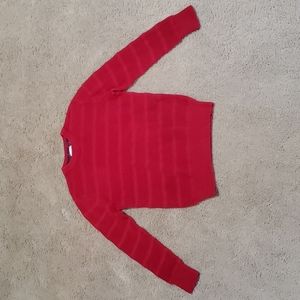 Red sweater